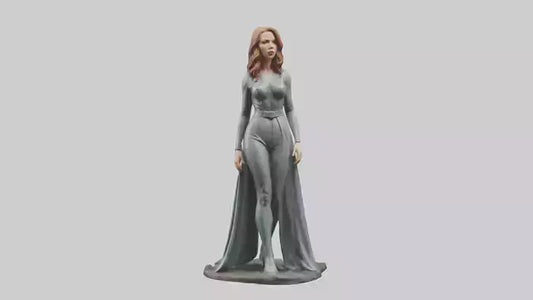 Scarlett Johansson statue model 3D model