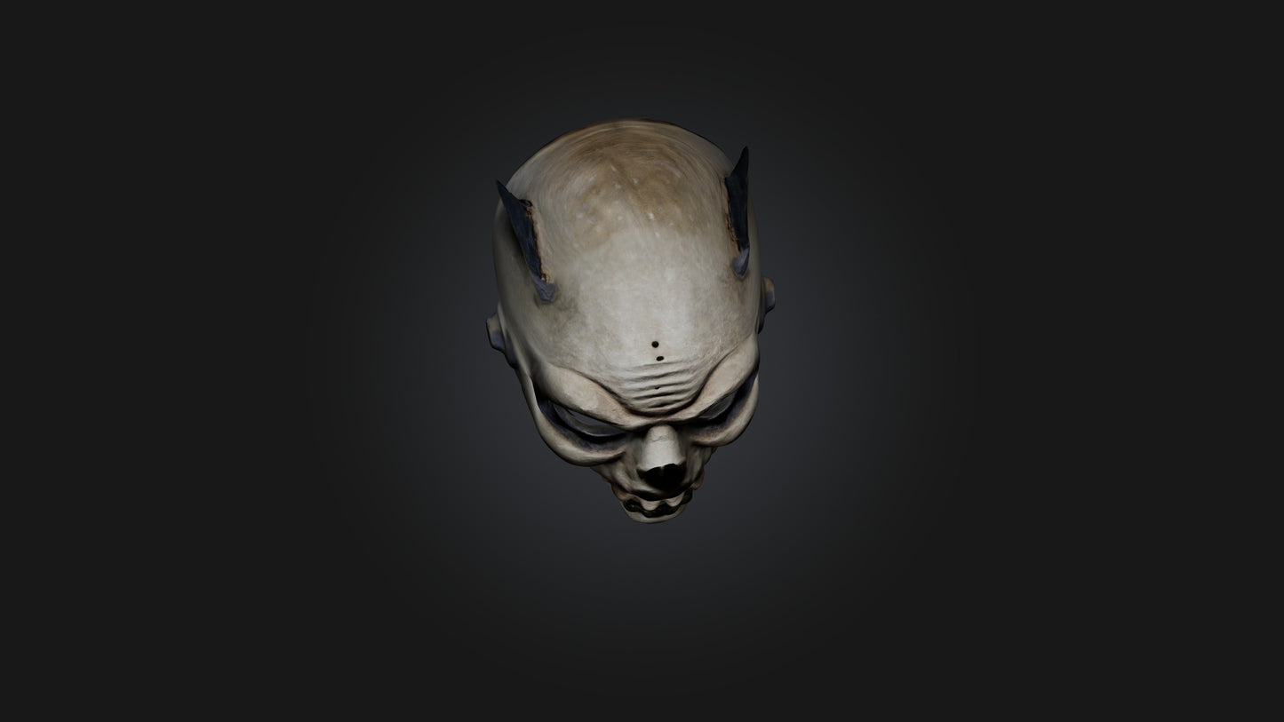 scary mask design 3D model