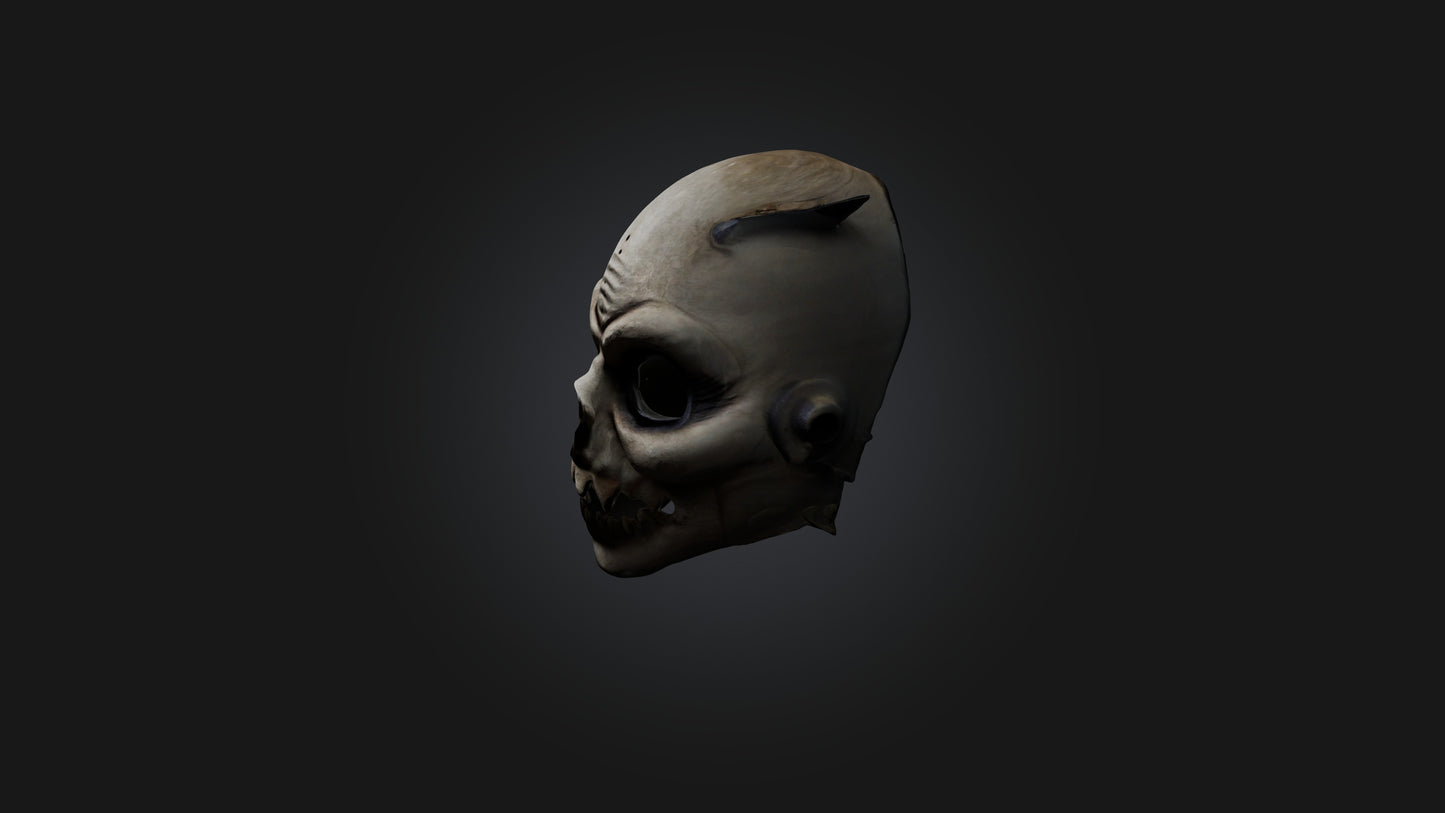 scary mask design 3D model