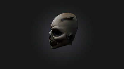 scary mask design 3D model