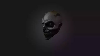 scary mask design 3D model