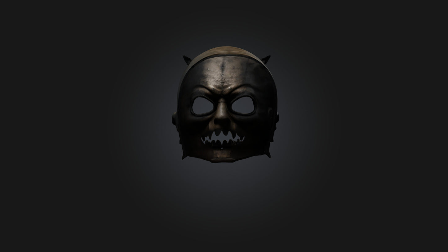 scary mask design 3D model