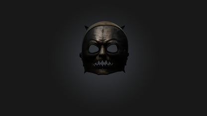 scary mask design 3D model
