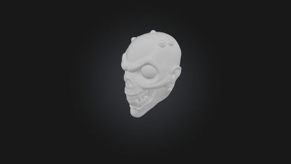 scary mask design 3D model