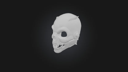 scary mask design 3D model