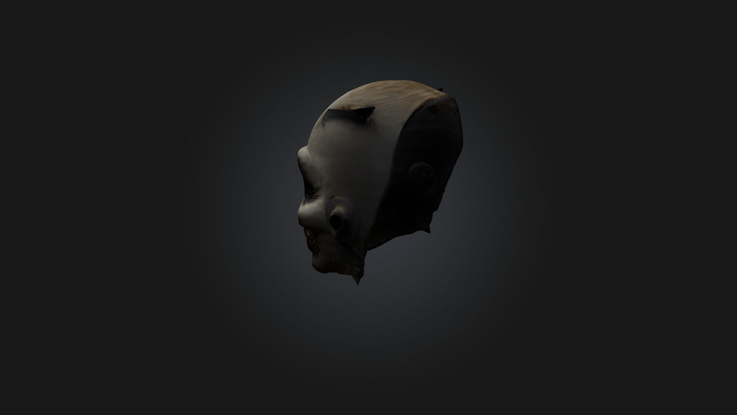 scary mask design 3D model