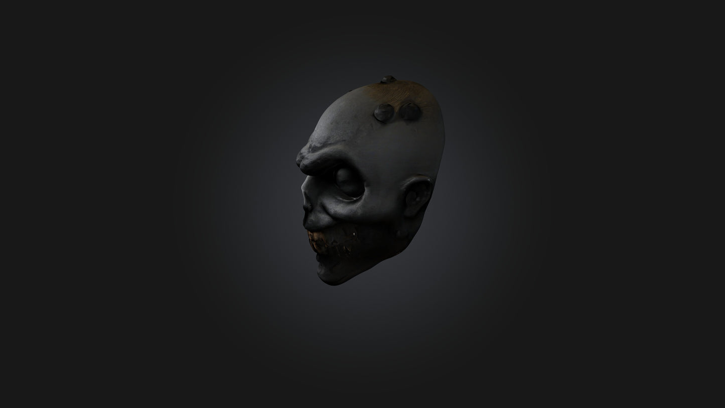 scary mask design 3D model
