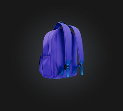 3D model school bag VR / AR / low-poly