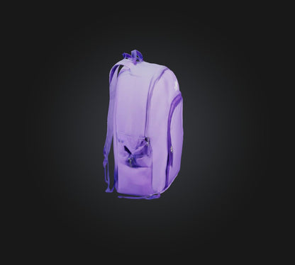 3D model school bag VR / AR / low-poly