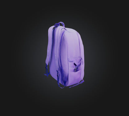 3D model school bag VR / AR / low-poly