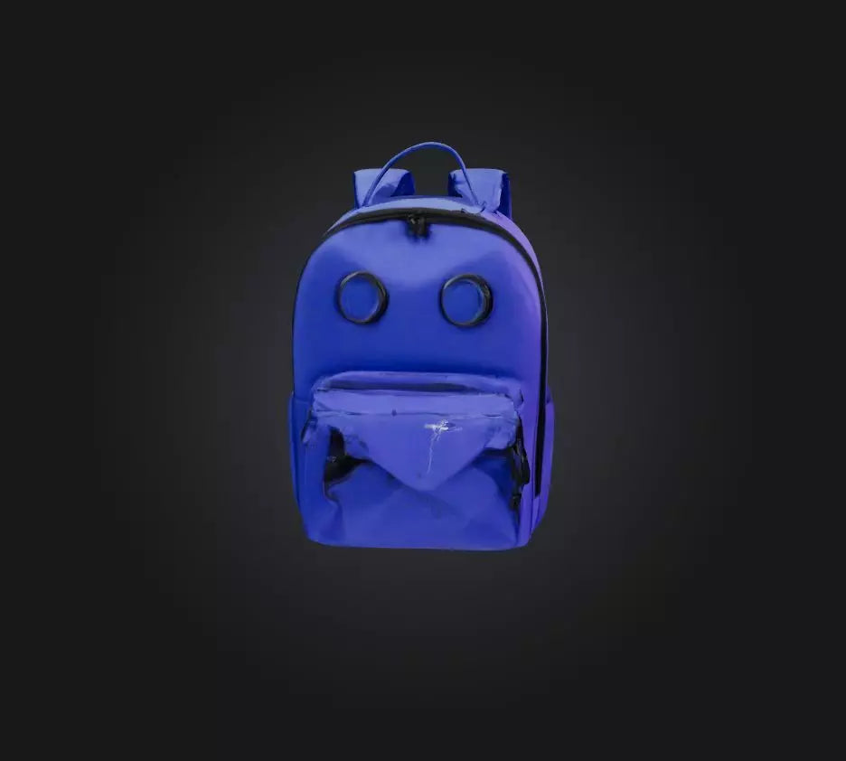 3D model school bag VR / AR / low-poly