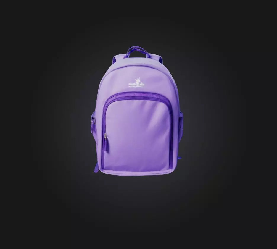 3D model school bag VR / AR / low-poly