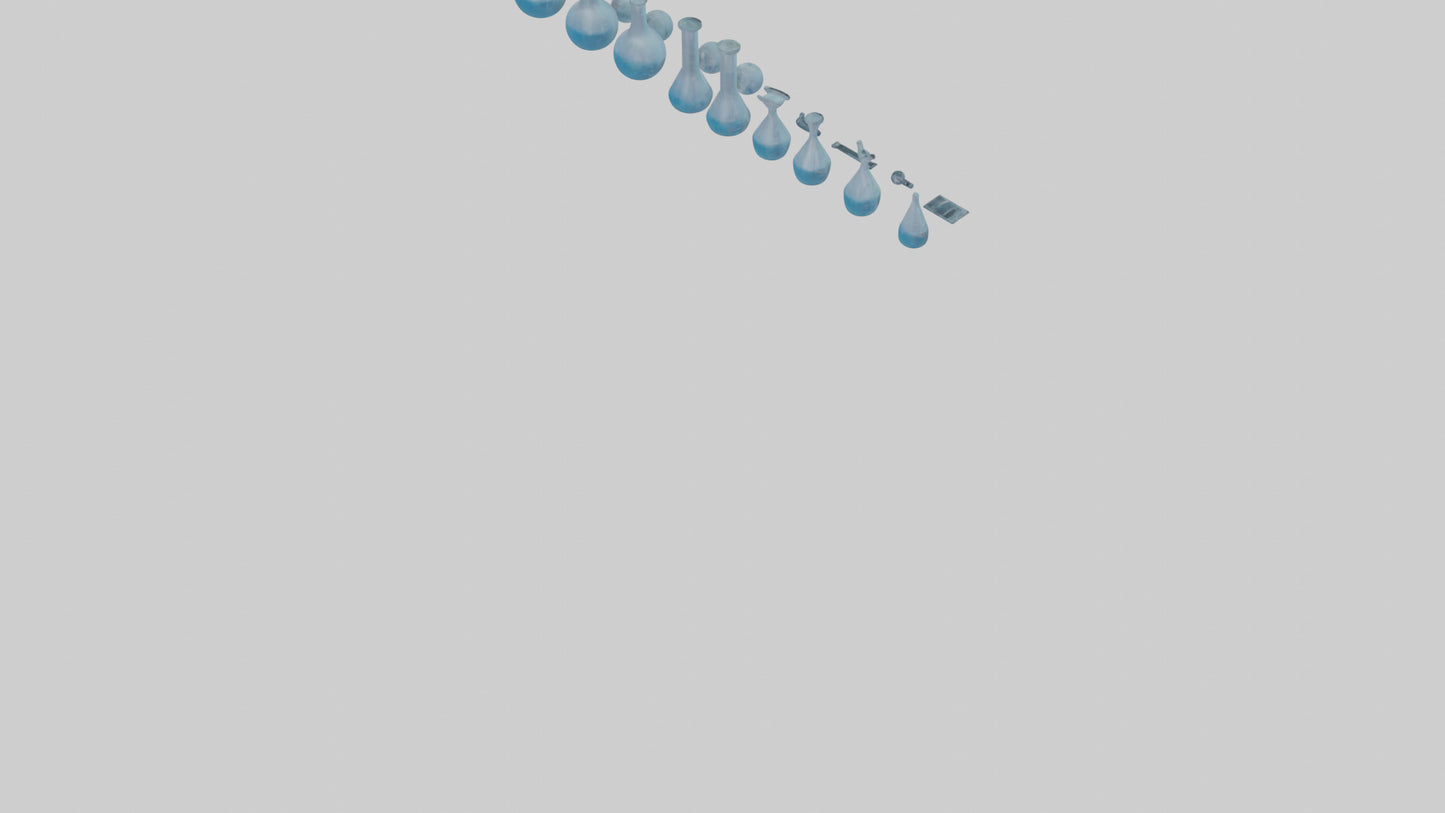 Science and Experiment Room 3D model