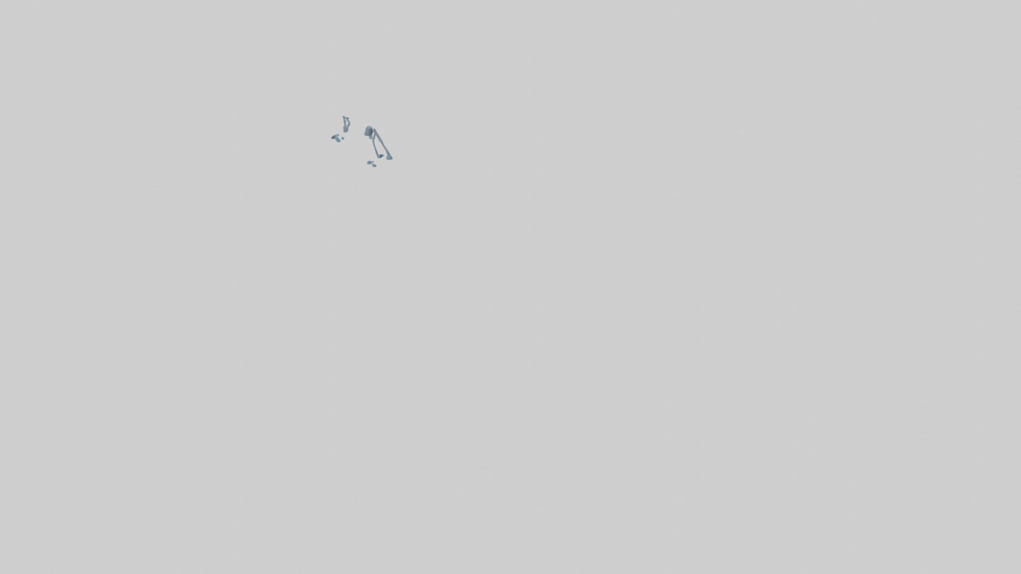 3D model Science Lab VR / AR / low-poly