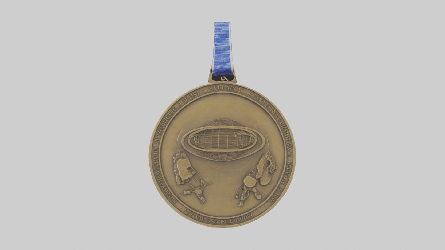 Scientific Achievement Medal model VR / AR / low-poly