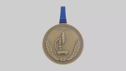 Scientific Achievement Medal model VR / AR / low-poly