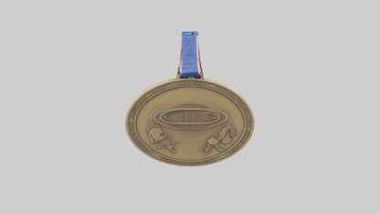 Scientific Achievement Medal model VR / AR / low-poly