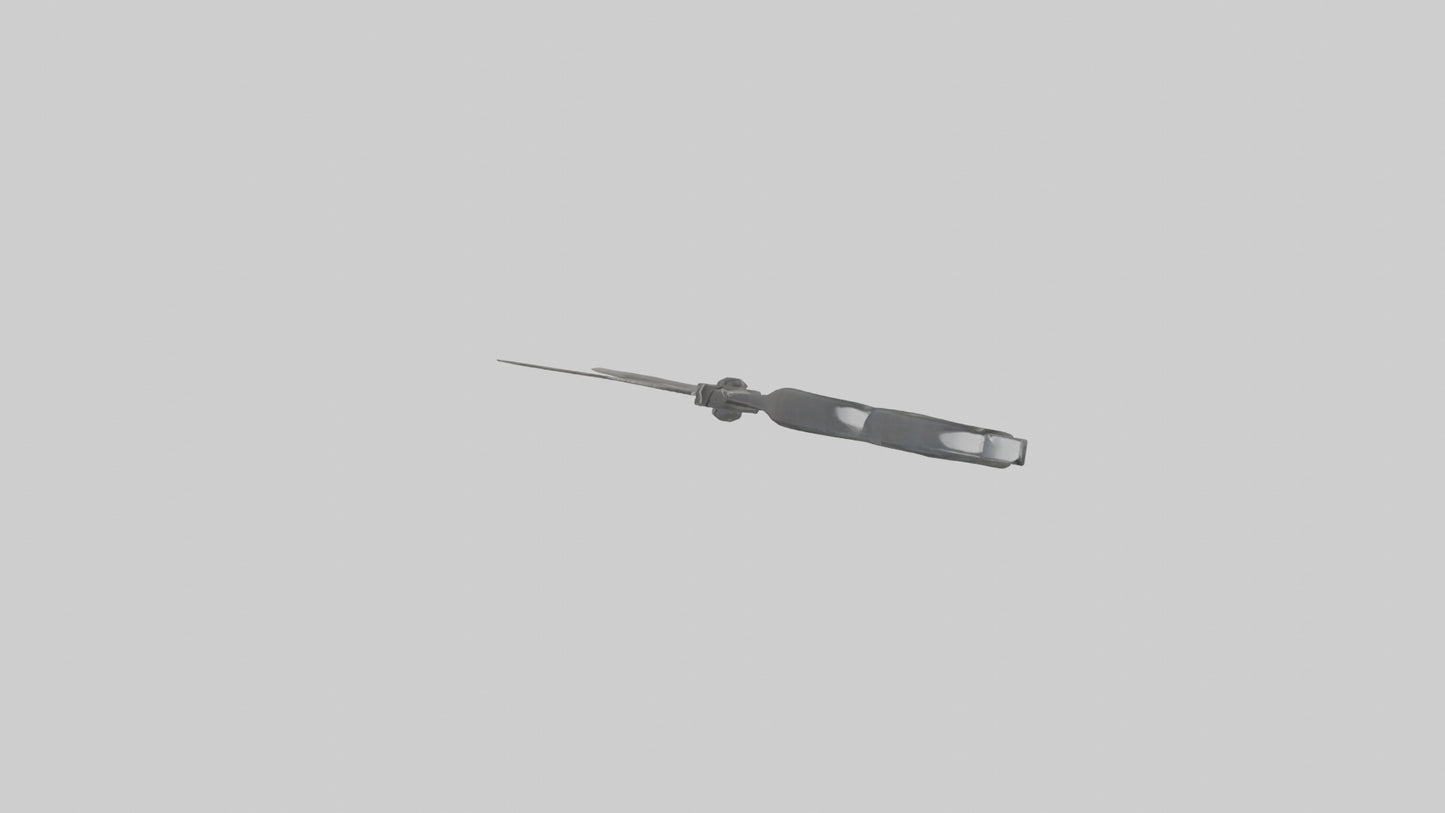 3D model Scissors model VR / AR / low-poly