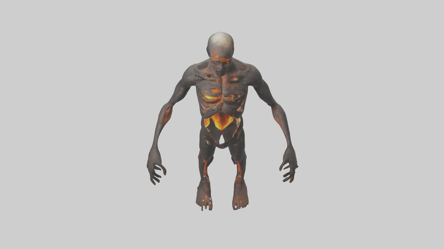 3D model Scorchedbody Model VR / AR / low-poly
