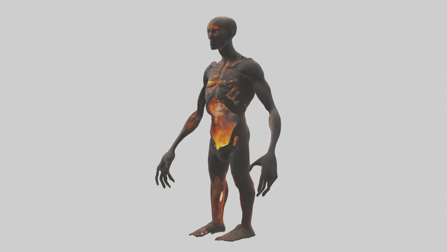 3D model Scorchedbody Model VR / AR / low-poly