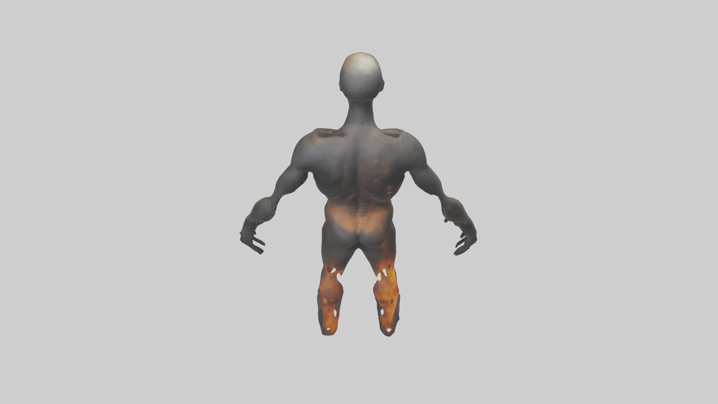 3D model Scorchedbody Model VR / AR / low-poly