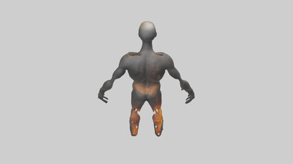 3D model Scorchedbody Model VR / AR / low-poly