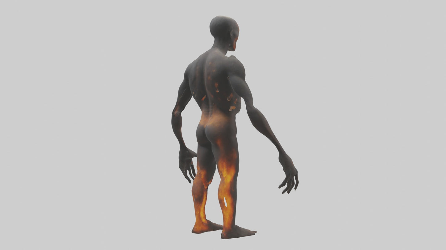 3D model Scorchedbody Model VR / AR / low-poly