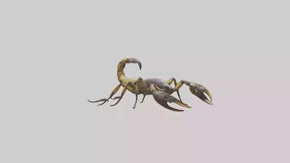 Scorpion walking model 3D model