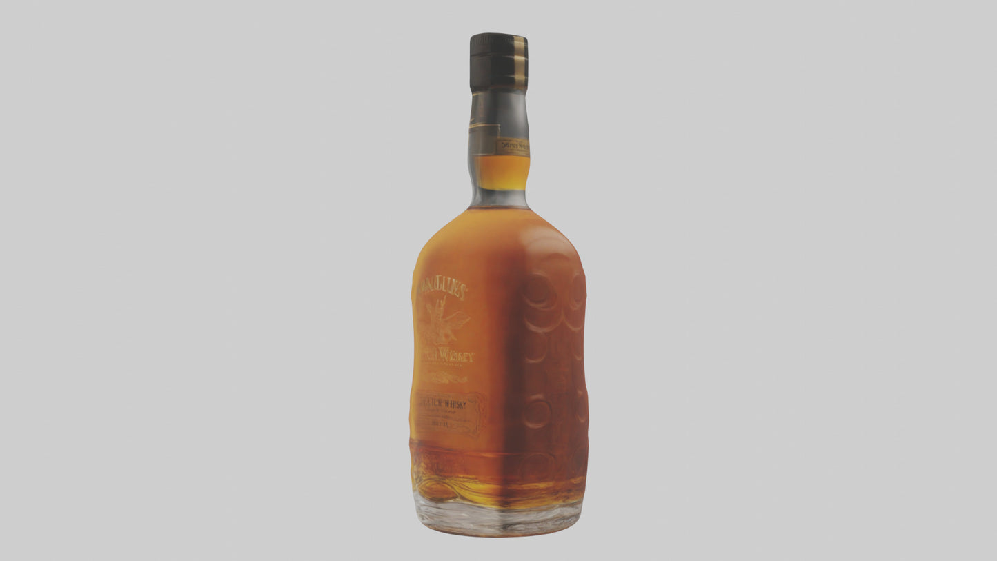 Scotch whiskey model 3D model
