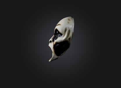 3D model scream mask VR / AR / low-poly