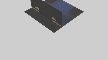 3D model Screening Room VR / AR / low-poly