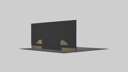 3D model Screening Room VR / AR / low-poly