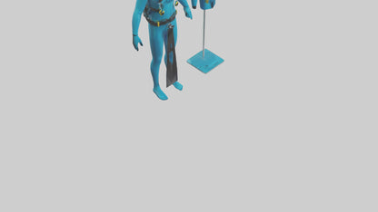 Scuba Diving Equipment model VR / AR / low-poly