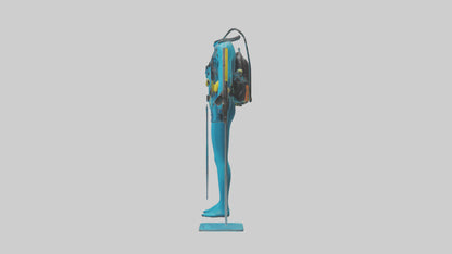 Scuba Diving Equipment model VR / AR / low-poly