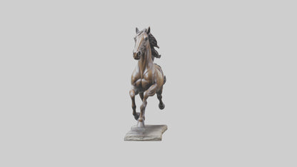 Sculpted Horse statue model 3D model