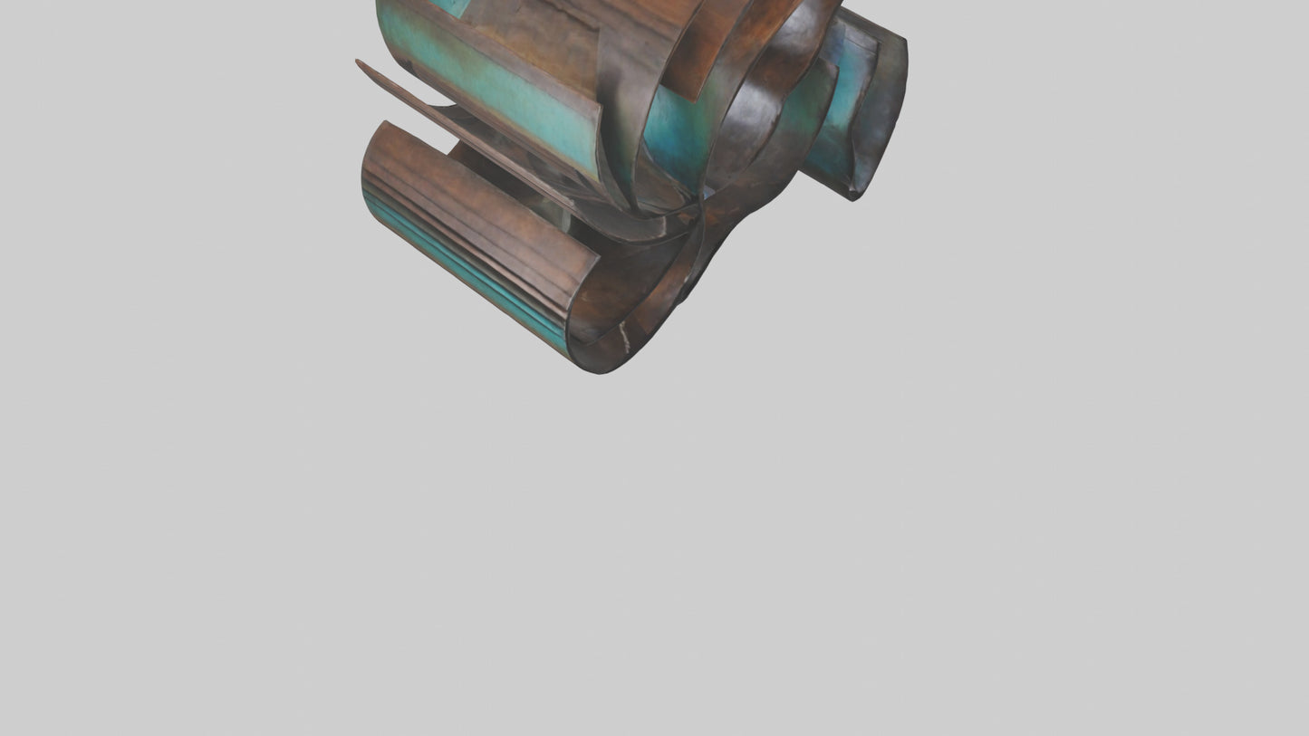 Sculptural Wall Art VR / AR / low-poly