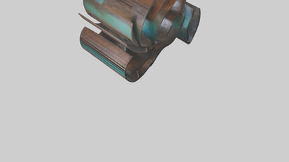 Sculptural Wall Art VR / AR / low-poly