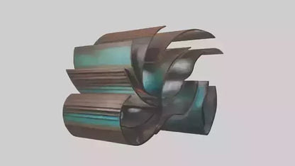 Sculptural Wall Art VR / AR / low-poly