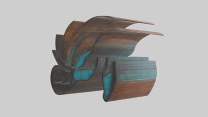 Sculptural Wall Art VR / AR / low-poly