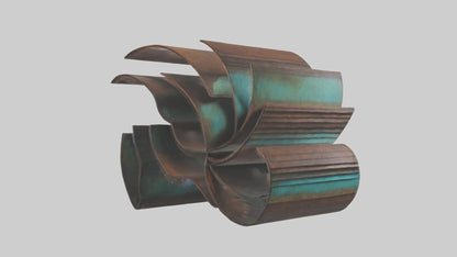 Sculptural Wall Art VR / AR / low-poly