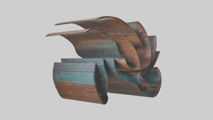 Sculptural Wall Art VR / AR / low-poly