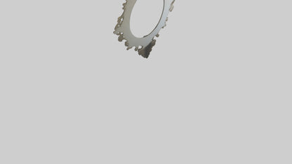 Sculptural wall mirror model 3D model