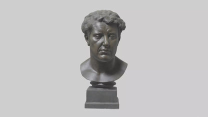 Sculpture bust model VR / AR / low-poly