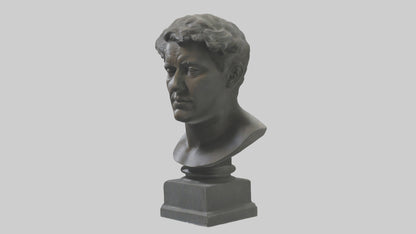 Sculpture bust model VR / AR / low-poly