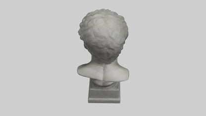 Sculpture bust model VR / AR / low-poly