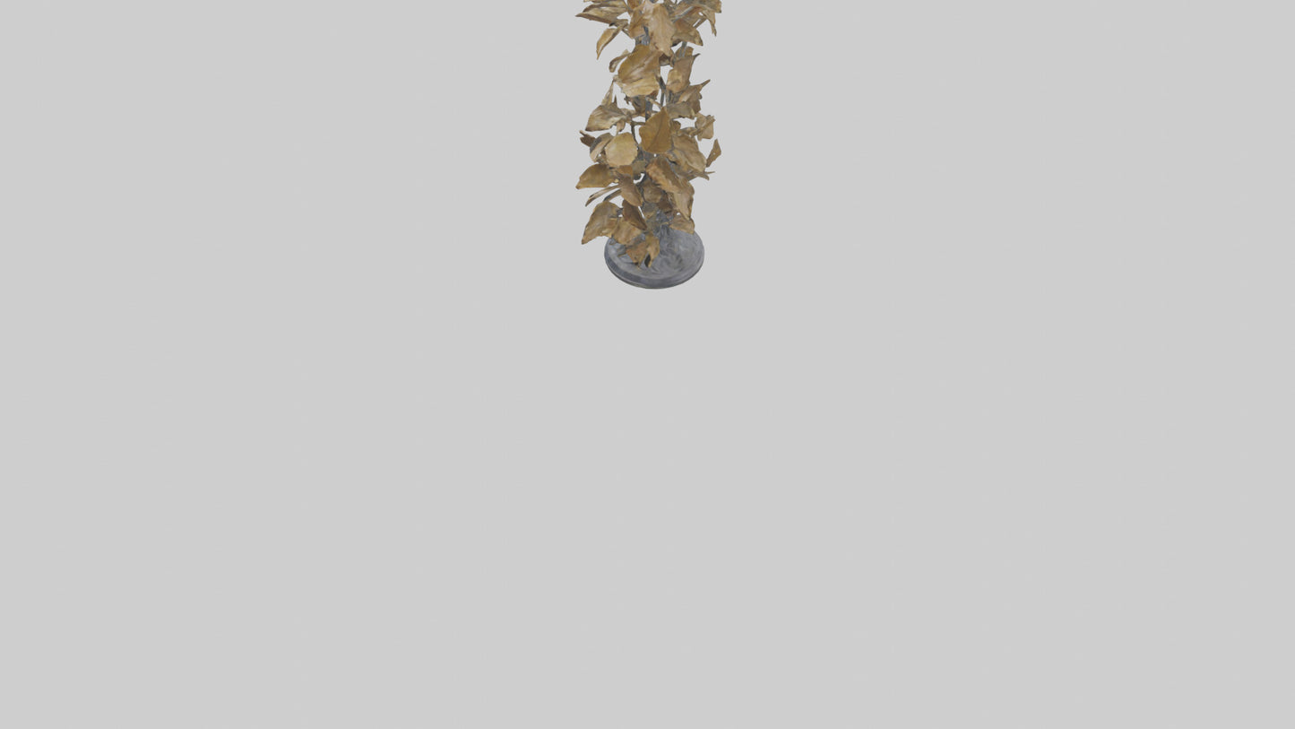 3D model Sculpture of Wind in Leaves statue model VR / AR / low-poly