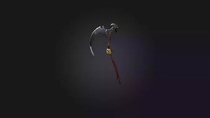 3D model Scythe VR / AR / low-poly