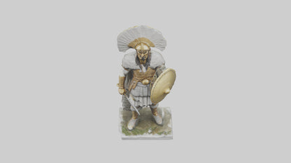 Scythian warrior statue model 3D model