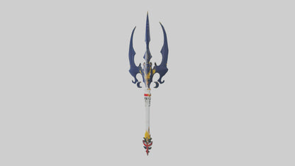 3D model Sea Kings Trident model VR / AR / low-poly
