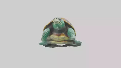 3D model Sea Turtle statue model VR / AR / low-poly